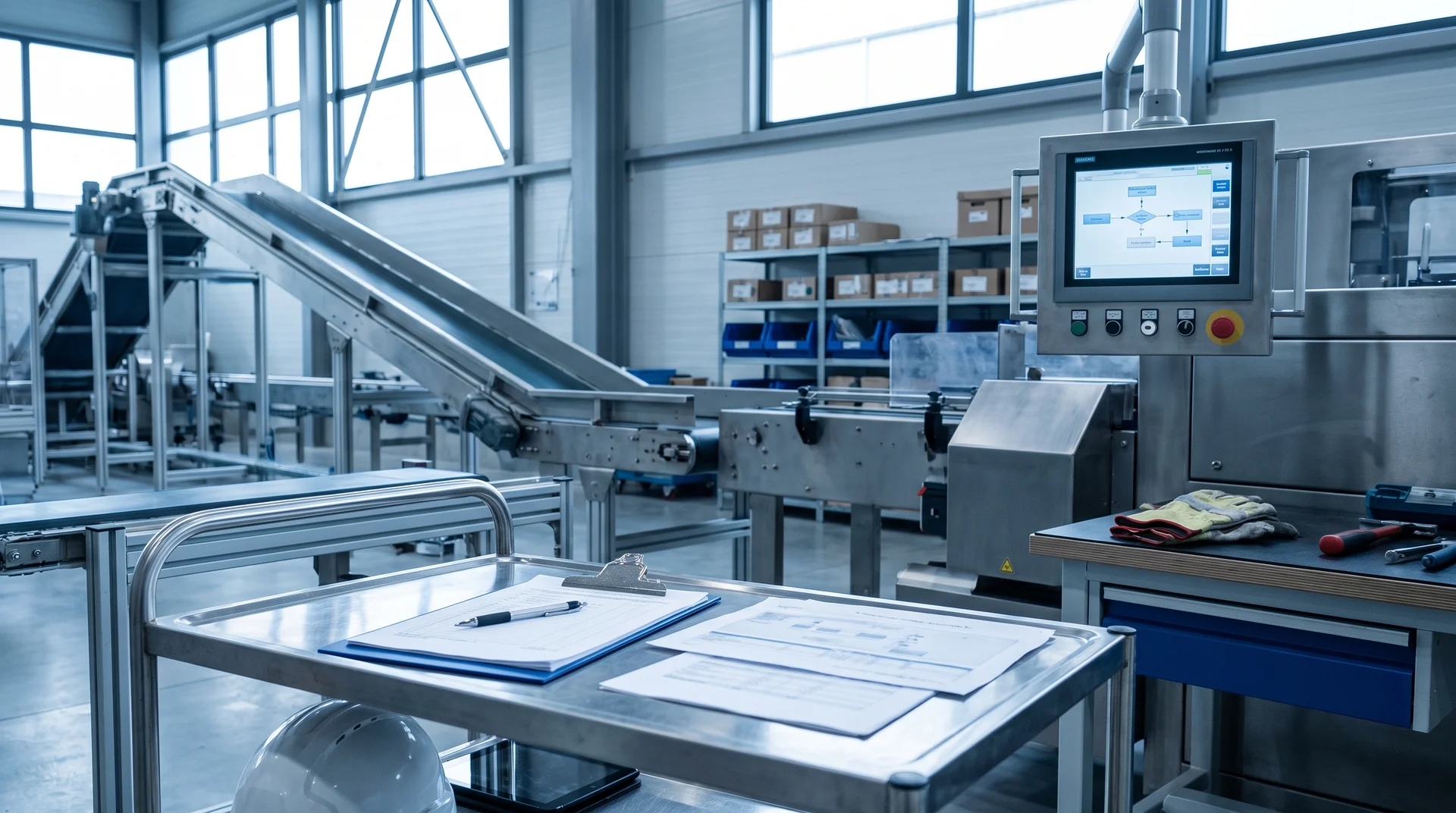 Industriell produktionsanläggning